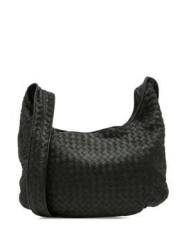 Bottega Veneta Pre-Owned 2008 Intrecciato Umhängetasche aus Nappaleder - Schwarz von Bottega Veneta