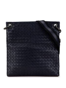 Bottega Veneta Pre-Owned 2010 Umhängetasche mit Intrecciato-Muster - Blau von Bottega Veneta