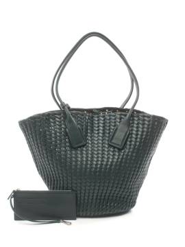 Bottega Veneta Pre-Owned 2010s Intrecciato Schultertasche - Grün von Bottega Veneta