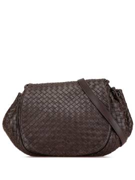 Bottega Veneta Pre-Owned 2011 Intrecciato Flap Umhängetasche - Braun von Bottega Veneta