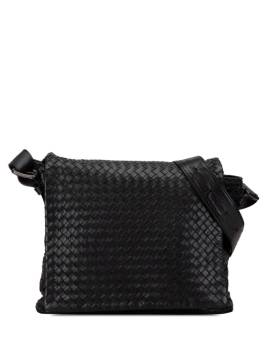 Bottega Veneta Pre-Owned 2011 Umhängetasche mit Intrecciato-Muster - Schwarz von Bottega Veneta