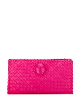 Bottega Veneta Pre-Owned 2012-2023 Intrecciato Flap Clutch - Rosa von Bottega Veneta