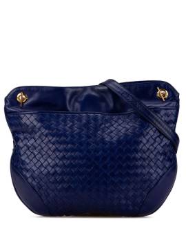 Bottega Veneta Pre-Owned 2012-2023 Umhängetasche mit Intrecciato-Muster - Blau von Bottega Veneta