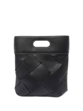 Bottega Veneta Pre-Owned 2012-2023 kleine Intrecciato Slip Handtasche - Schwarz von Bottega Veneta