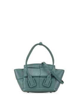 Bottega Veneta Pre-Owned 2012-2023 mini Intrecciato Arco Satchel-Tasche - Blau von Bottega Veneta