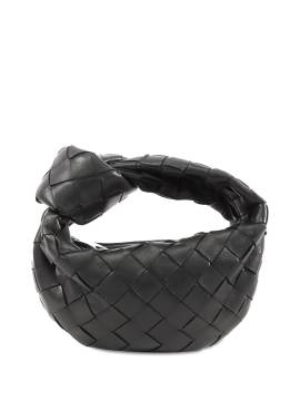 Bottega Veneta Pre-Owned 2012-2023 mini Jodie Handtasche mit Intrecciato-Muster - Schwarz von Bottega Veneta