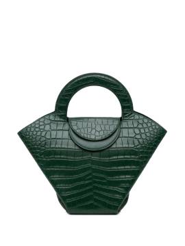 Bottega Veneta Pre-Owned 2012-2024 Crocodile Embossed Doll Top Handle Bag handbag - Grün von Bottega Veneta