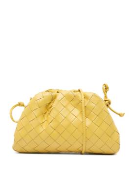 Bottega Veneta Pre-Owned 2012-2024 Intrecciato The Mini Pouch Umhängetasche - Gelb von Bottega Veneta