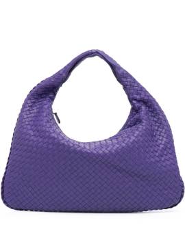 Bottega Veneta Pre-Owned 2012-2024 mittelgroße Intrecciato Veneta Hobo-Tasche aus Nappaleder - Violett von Bottega Veneta