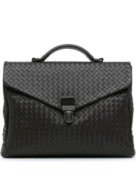 Bottega Veneta Pre-Owned 2012-2024 Intrecciato Aktentasche aus Nappaleder - Braun von Bottega Veneta