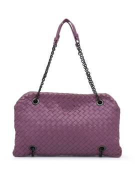 Bottega Veneta Pre-Owned 2012-2024 Intrecciato Duo Schultertasche - Violett von Bottega Veneta