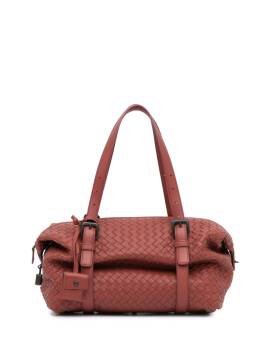 Bottega Veneta Pre-Owned 2012-2024 Intrecciato Montaigne Schultertasche aus Nappa - Rot von Bottega Veneta