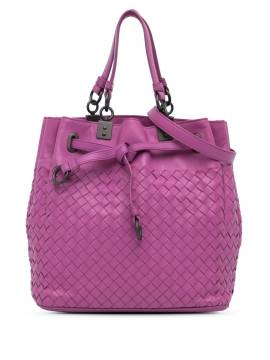 Bottega Veneta Pre-Owned 2012-2024 Intrecciato Beuteltasche aus Nappaleder - Violett von Bottega Veneta