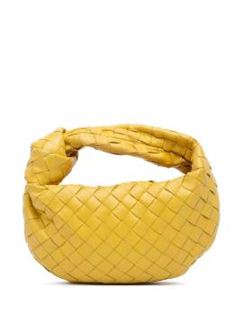 Bottega Veneta Pre-Owned 2012-2024 mini Intrecciato Jodie Hobo-Tasche aus Nappaleder - Gelb von Bottega Veneta