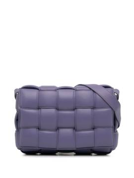 Bottega Veneta Pre-Owned 2019-2023 Intrecciato Padded Cassette crossbody bag - Violett von Bottega Veneta