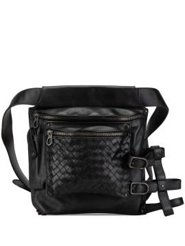 Bottega Veneta Pre-Owned 21st Century Intrecciato Utility Gürteltasche aus Nappaleder - Schwarz von Bottega Veneta