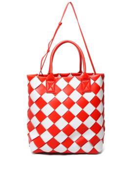 Bottega Veneta Pre-Owned Shopper mit Intrecciato-Muster - Rot von Bottega Veneta