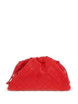 Bottega Veneta Pre-Owned Intrecciato Pouch Schultertasche - Rot von Bottega Veneta