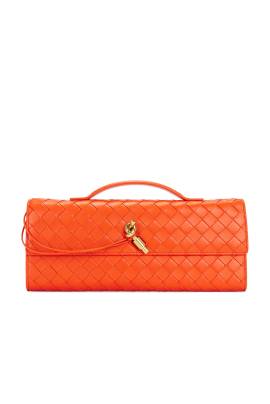 Bottega Veneta TASCHE ANDIAMO in Orange & Muse Brass - Orange. Size all. von Bottega Veneta