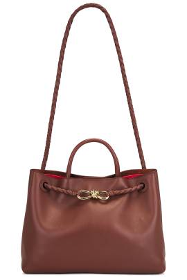 Bottega Veneta TASCHE ANDIAMO in Sapele  Red Stone  & Muse Brass - Cognac. Size all. von Bottega Veneta