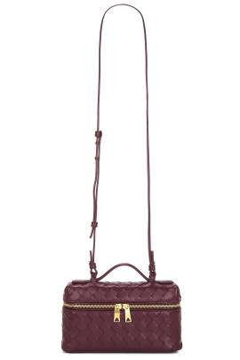 Bottega Veneta TASCHE BANG BANG in Barolo & Gold - Burgundy. Size all. von Bottega Veneta