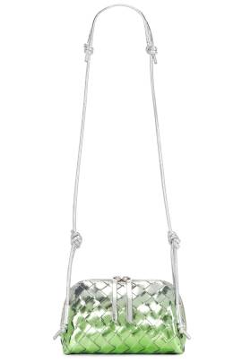 Bottega Veneta TASCHE CONCERT in Silver  Fresh Mint  & Silver - Metallic Silver. Size all. von Bottega Veneta