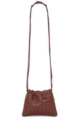 Bottega Veneta TASCHE DUSTBAG in Sapele & Gold - Rust,Burgundy. Size all. von Bottega Veneta