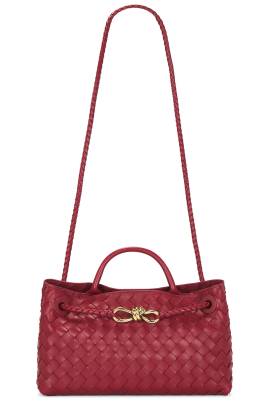 Bottega Veneta TASCHE EAST WEST ANDIAMO in Rosewood & Muse Brass - Red. Size all. von Bottega Veneta