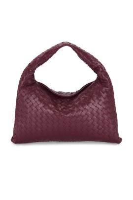 Bottega Veneta TASCHE HOP in Barolo & Muse Brass - Burgundy. Size all. von Bottega Veneta