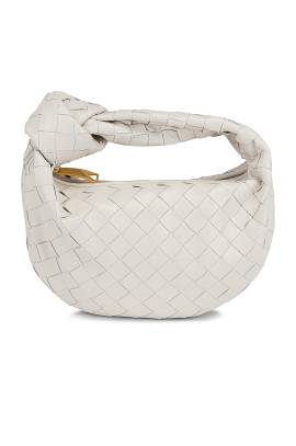 Bottega Veneta TASCHE JODIE in Weiß & Gold - White. Size all. von Bottega Veneta