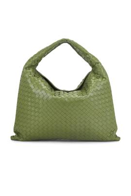 Bottega Veneta TASCHE LARGE HOP in Matcha & Muse Brass - Green. Size all. von Bottega Veneta