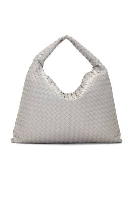 Bottega Veneta TASCHE LARGE HOP in Sterling & Muse Brass - Grey. Size all. von Bottega Veneta