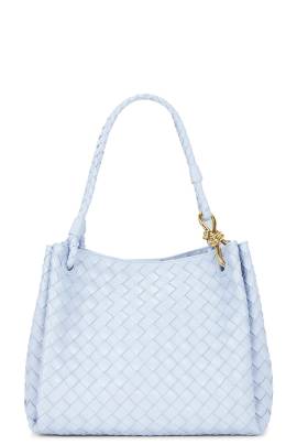 Bottega Veneta TASCHE LARGE PARACHUTE in Lunar & Muse Brass - Baby Blue. Size all. von Bottega Veneta