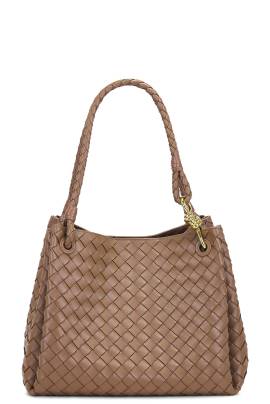 Bottega Veneta TASCHE LARGE PARACHUTE in Pinecone & Muse Brass - Brown. Size all. von Bottega Veneta