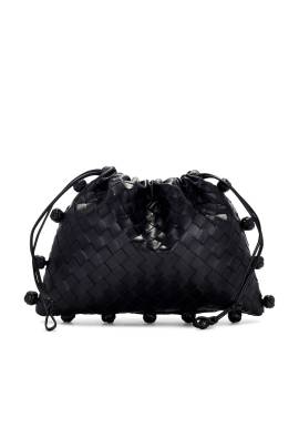 Bottega Veneta TASCHE MEDIUM DUSTBAG in Black & Gold - Black. Size all. von Bottega Veneta