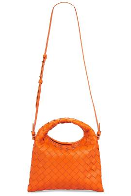 Bottega Veneta TASCHE MINI HOP in Papaya & Brass - Orange. Size all. von Bottega Veneta