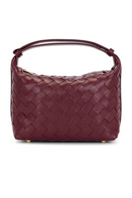 Bottega Veneta TASCHE MINI WALLACE in Barolo & Gold - Burgundy. Size all. von Bottega Veneta