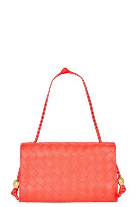 Bottega Veneta TASCHE MIT RIEMEN TRIO in Sunburst & Gold - Tangerine. Size all. von Bottega Veneta