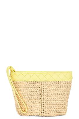 Bottega Veneta TASCHE PRISM in Natural & Sherbert Gold - Tan. Size all. von Bottega Veneta