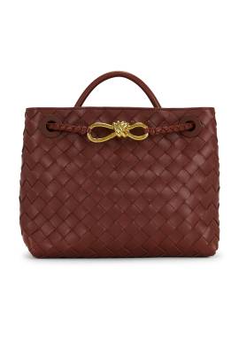 Bottega Veneta TASCHE SMALL ANDIAMO in Sapele & Muse Brass. Size all. von Bottega Veneta