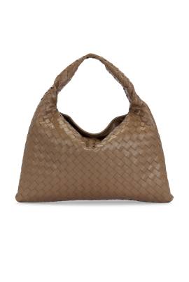 Bottega Veneta TASCHE SMALL HOP in Pinecone & Muse Brass - Brown. Size all. von Bottega Veneta