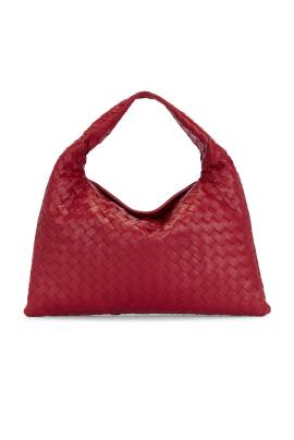 Bottega Veneta TASCHE SMALL HOP in Rosewood & Muse Brass - Red. Size all. von Bottega Veneta