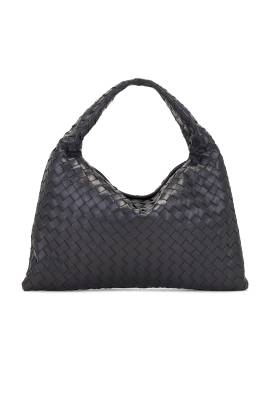 Bottega Veneta TASCHE SMALL HOP in Shadow N & Muse Brass - Charcoal. Size all. von Bottega Veneta