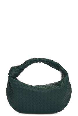 Bottega Veneta TASCHE SMALL JODIE in Emerald Green & Gold - Dark Green. Size all. von Bottega Veneta