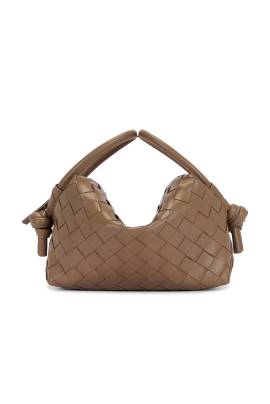 Bottega Veneta TASCHE SMALL LOOP in Pinecone & Muse Brass - Brown. Size all. von Bottega Veneta