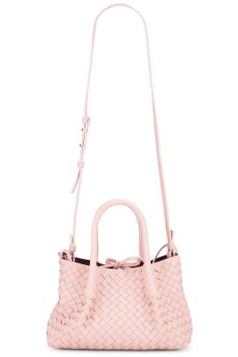 Bottega Veneta TASCHE SMALL PINACOTECA TOTE in Rose  Barolo  & Muse Brass - Rose. Size all. von Bottega Veneta