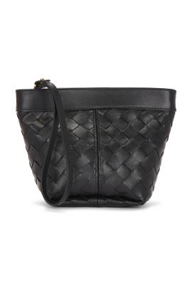 Bottega Veneta TASCHE SMALL PRISM in Black & Gold - Black. Size all. von Bottega Veneta