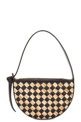 Bottega Veneta TASCHE SUNRISE in Fondant  Natural  & Muse Brass - Chocolate. Size all. von Bottega Veneta