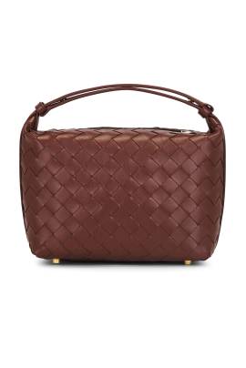 Bottega Veneta TASCHE WALLACE in Sapele & Gold - Rust. Size all. von Bottega Veneta