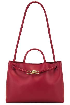 Bottega Veneta TASCHEN MEDIUM ANDIAMO in Rosewood  Space  & Muse Brass - Red. Size all. von Bottega Veneta